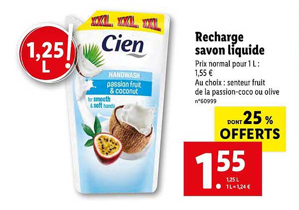 Recharge Savon Liquide