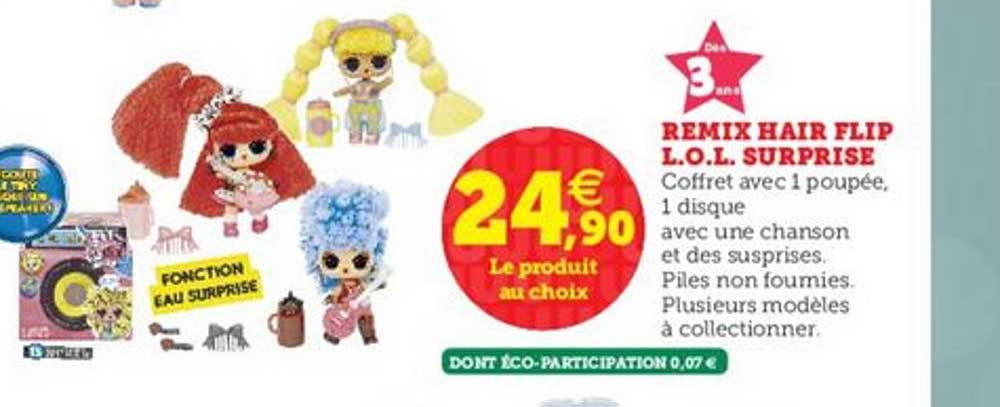 remix hair flip l.o.l. surprise