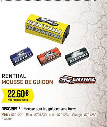 renthal mousse de guidon
