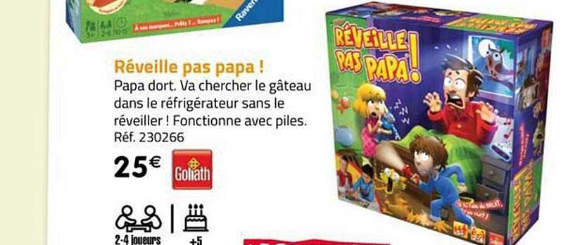 réveille pas papa! goliath