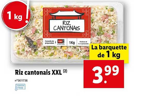 riz cantonais xxl
