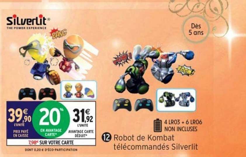 robot de komba télécommandés silverlit