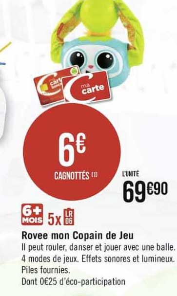 rovee mon copain de jeu