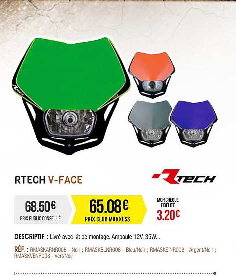 rtech v-face