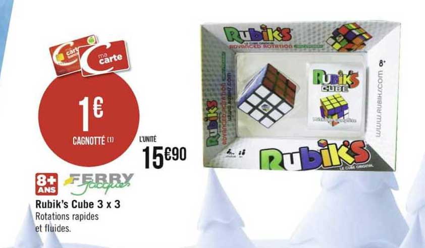 rubik's cube 3x3 ferry jacques