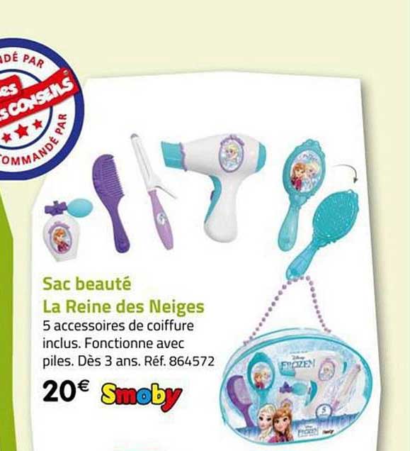 Sac Beauté La Reine Des Neiges Smoby