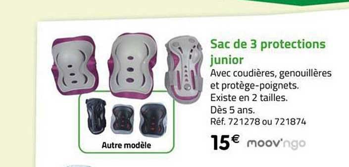 sac de 3 protections junior moov'ngo