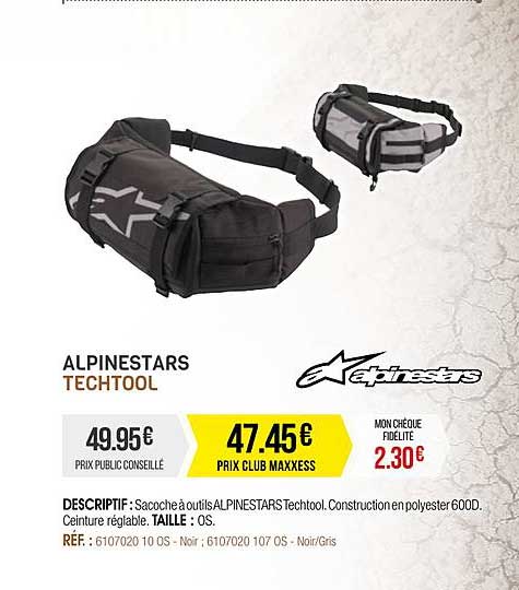 sacoche à outils alpinestars techtool