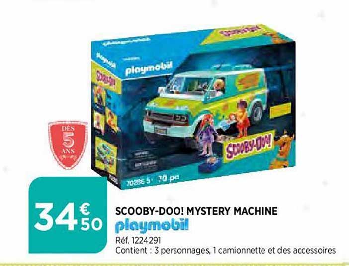 scooby doo! mystery machine playmobil