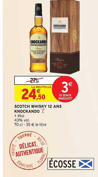 scotch whisky 12 ans knockando