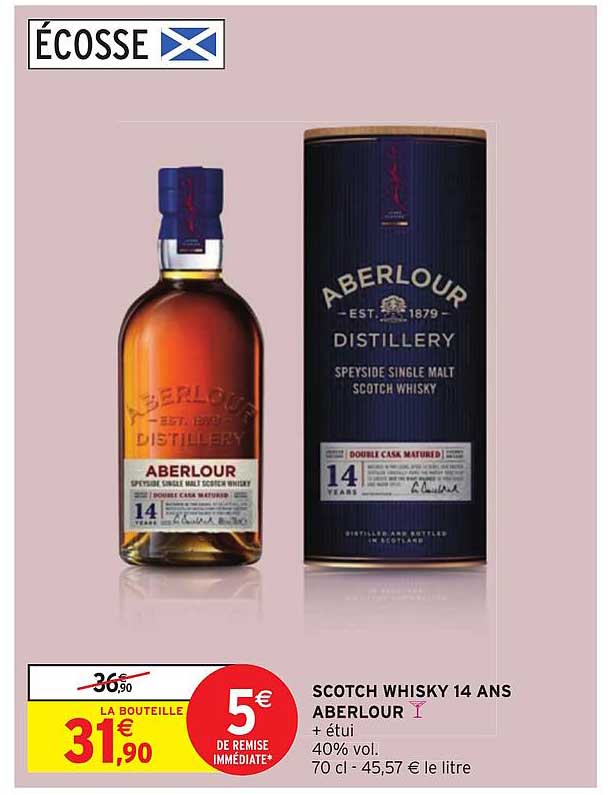 scotch whisky 14 ans aberlour