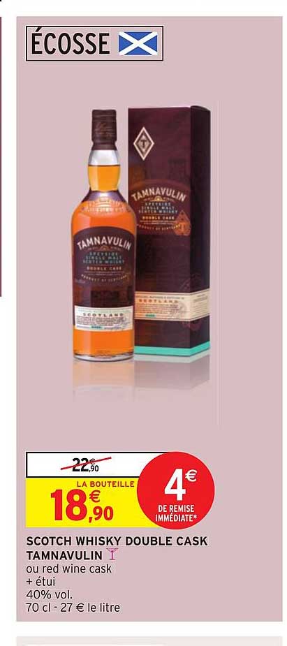 scotch whisky double cask tamnavulin