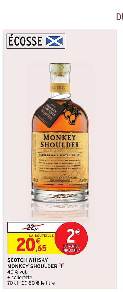 Scotch Whisky Monkey Shoulder