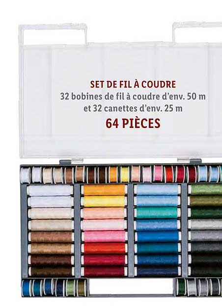 set de fil à coudre