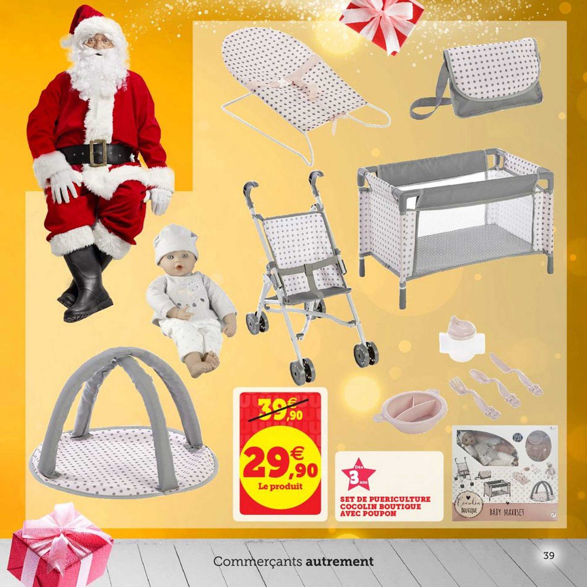 set de puériculture cocolin boutique avec poupon