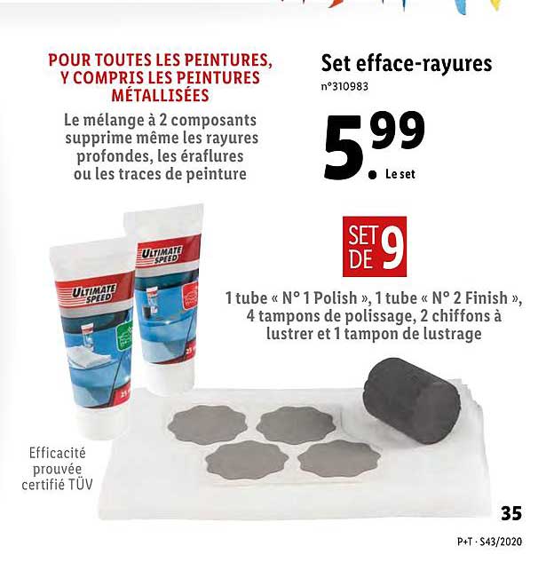 set efface-rayures