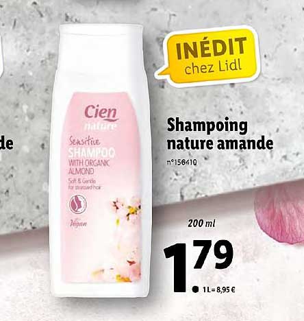 Shampoing Nature Amande