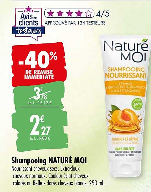 shampooing naturé moi