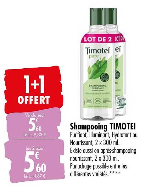 Shampooing Timotei