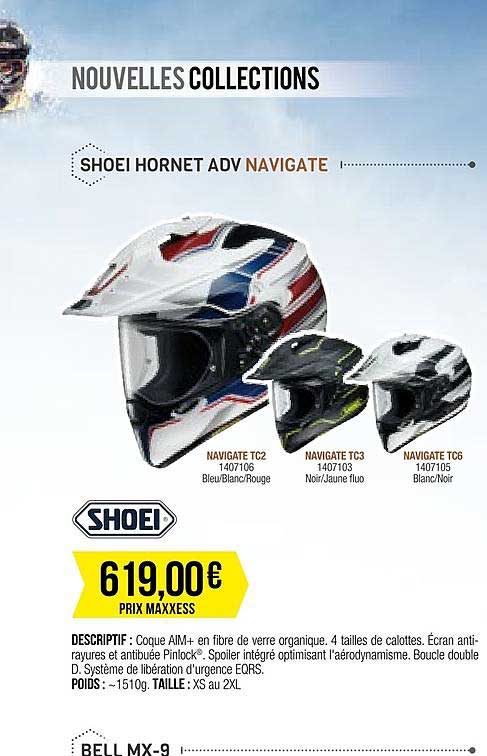shoei hornet adv navigate