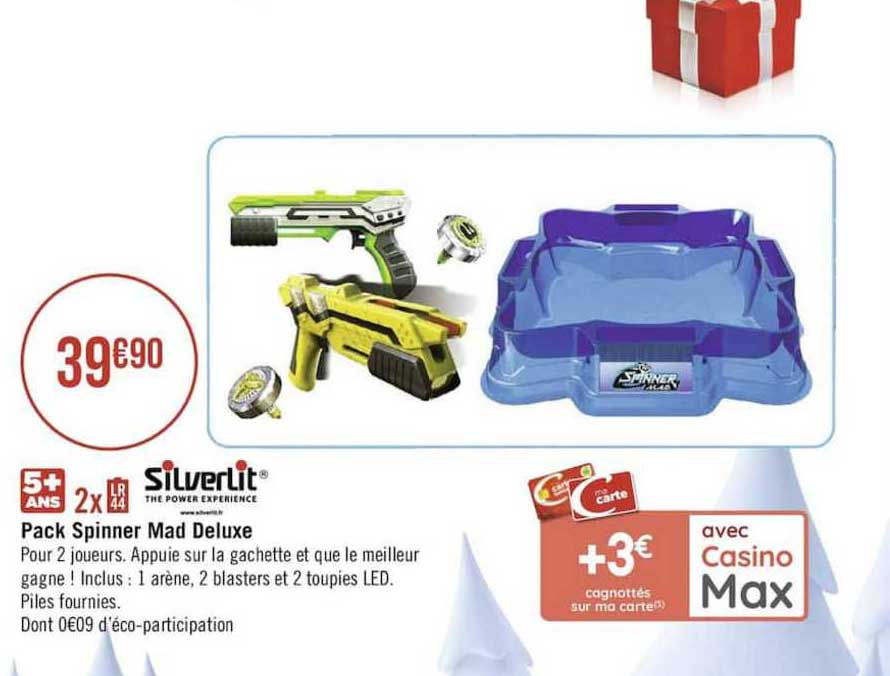 silverlit pack spinner mad deluxe