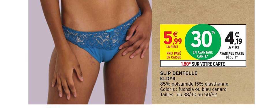 Slip Dentelle Eldys