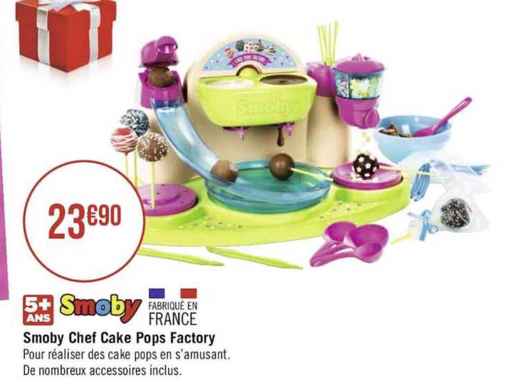 smoby chef cake pops factory
