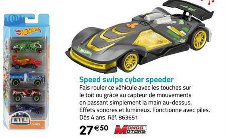 speed swipe cyber speeder mondo motors