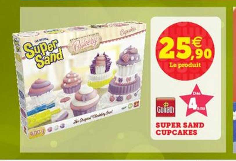 Super Sand Cupcakes