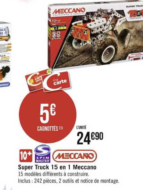 Super Truck 15 En 1 Meccano