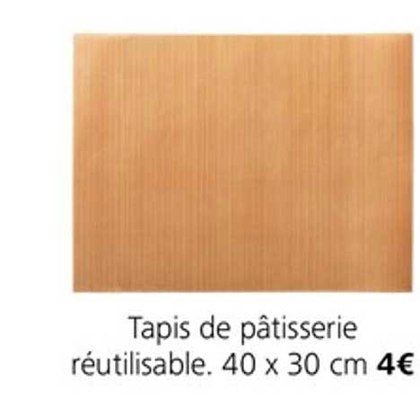 Tapis De Pâtisserie Réutilisable