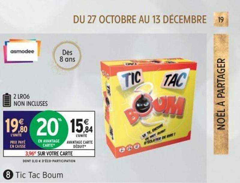 tic tac boum asmodee