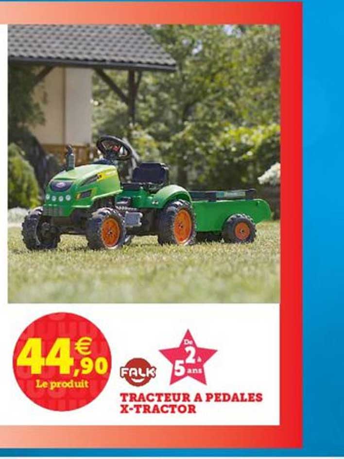 tracteur à pédales x-tractor