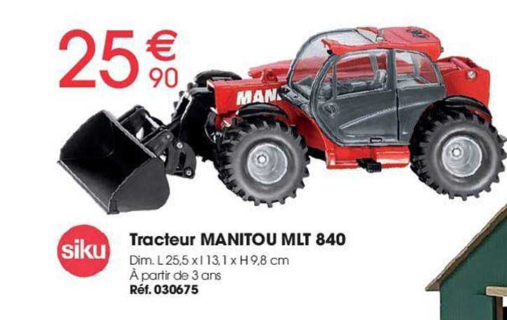 tracteur manitou mlt 840 siku