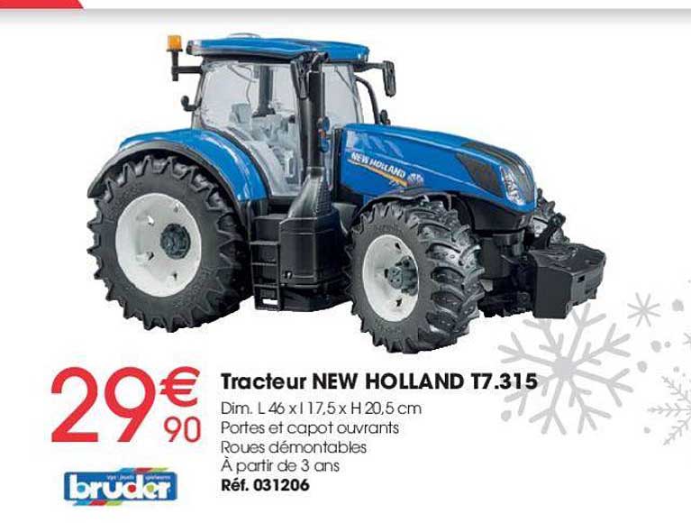 tracteur new holland t 7.315 bruder