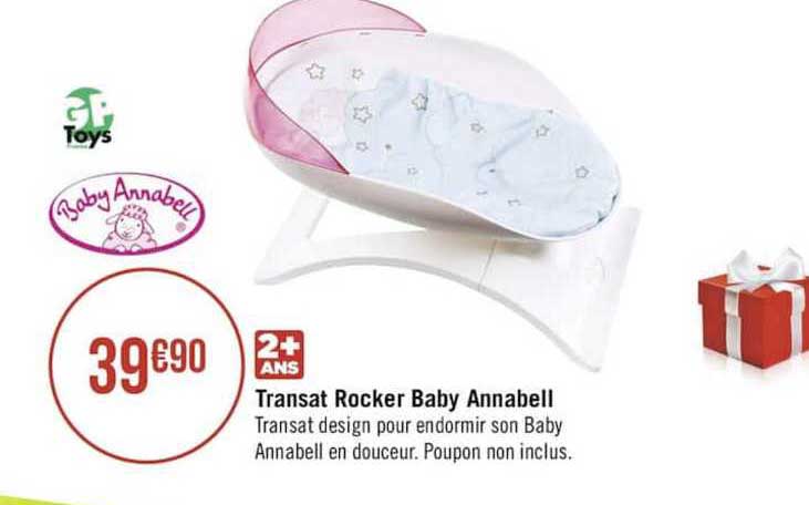 transat rocker baby annabell
