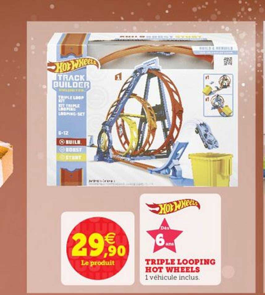 Triple Looping Hot Wheels