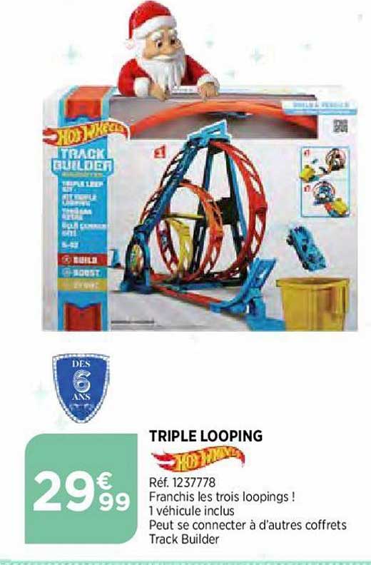 triple looping hot wheels