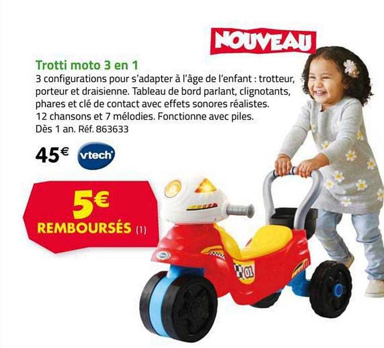 trotti moto 3 en 1 vtech