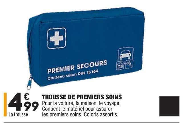 trousse de premiers soins