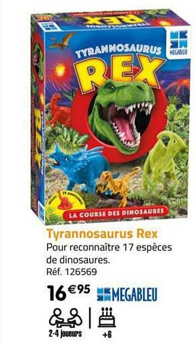 tyrannosaurus rex megableu