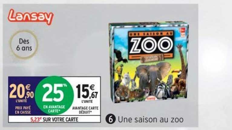 une saison au zoo lansay