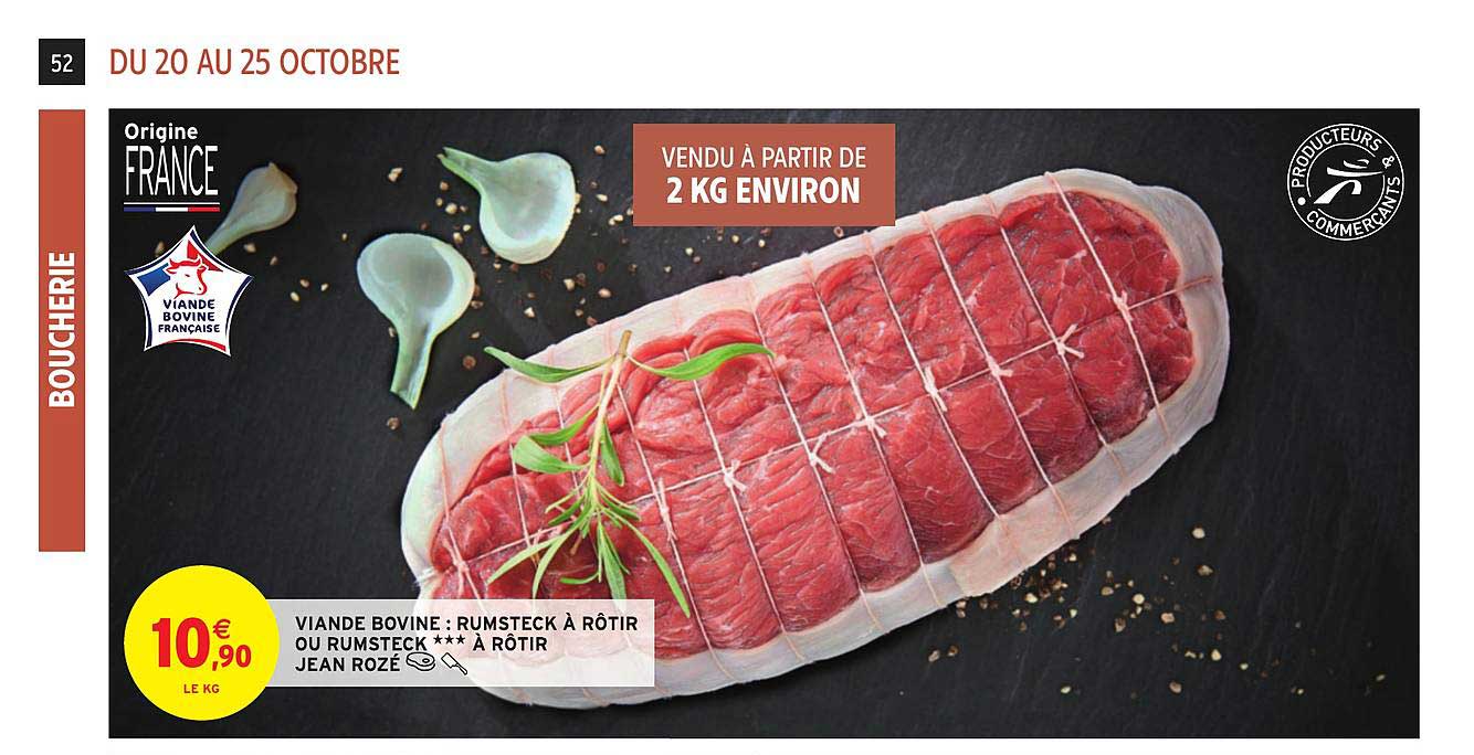 viande bovine : rumsteck à rôtir ou rumsteck à rôtir jean rozé