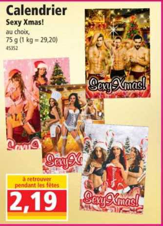 calendrier sexy xmas!