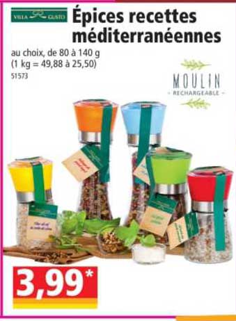 épices recettes méditerranéennes