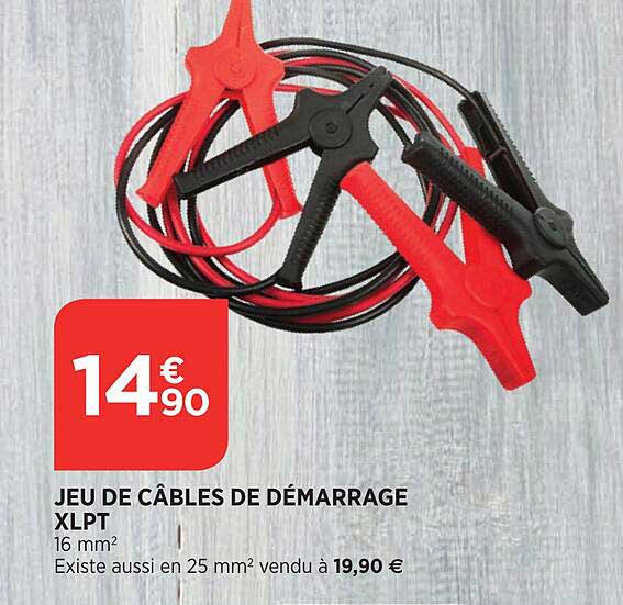 jeu de câbles de démarrage xlpt