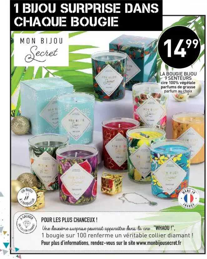 la bougie bijou 9 senteurs