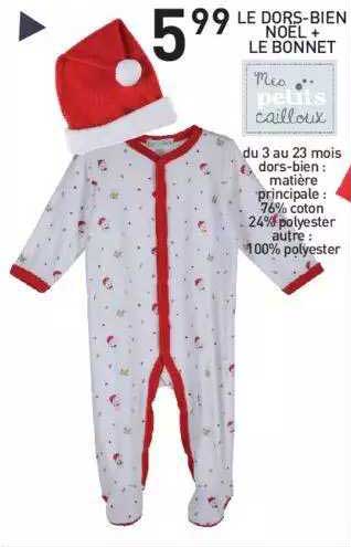 le dors-bien noël + le bonnet