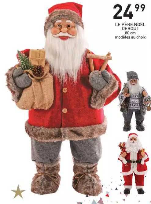 Le Père Noël Debout