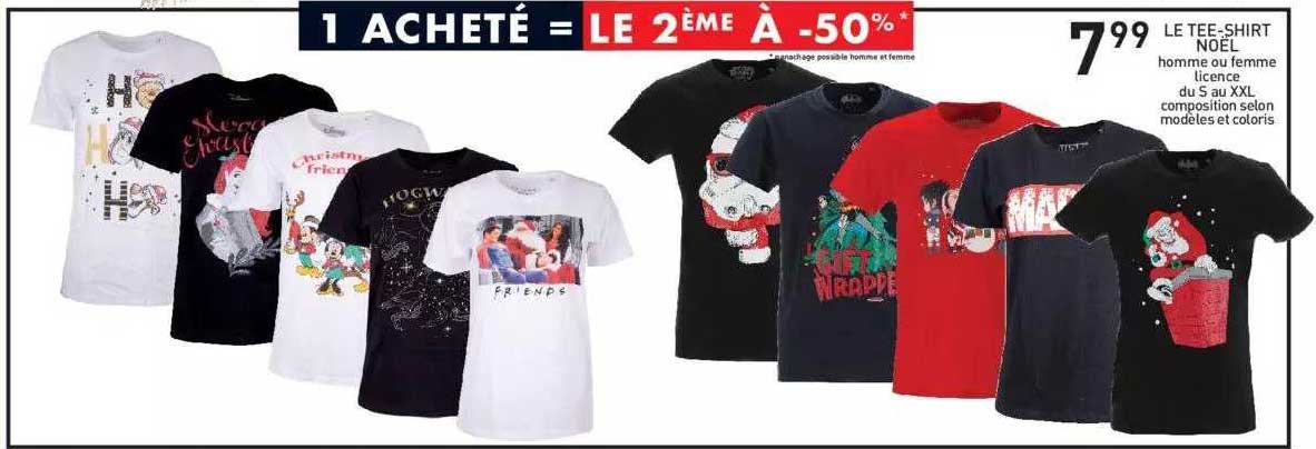 le tee-shirt noël